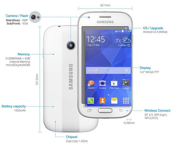 Samsung, Samsung Galaxy Ace Style, Galaxy Ace Style