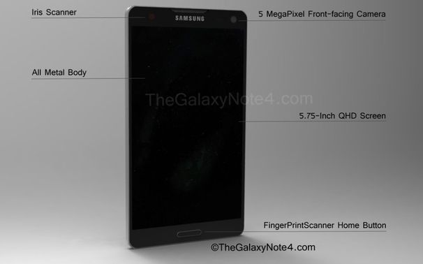Samsung GALAXY Note 4 kommt mit QHD-Display
