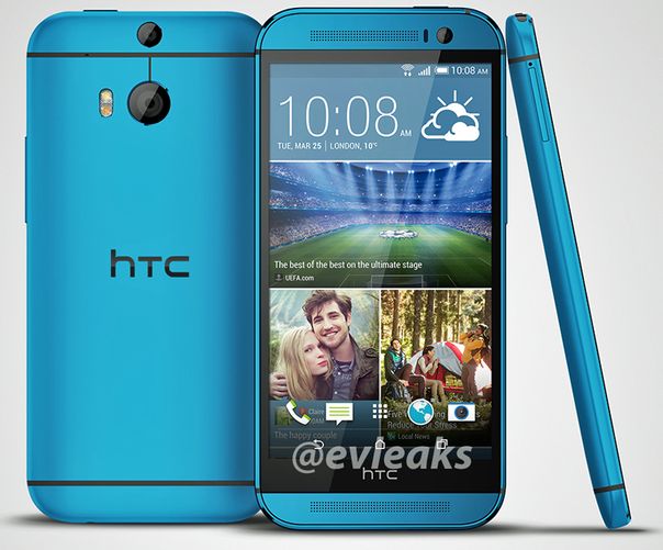HTC One (M8) Vivid Blue aufgetaucht