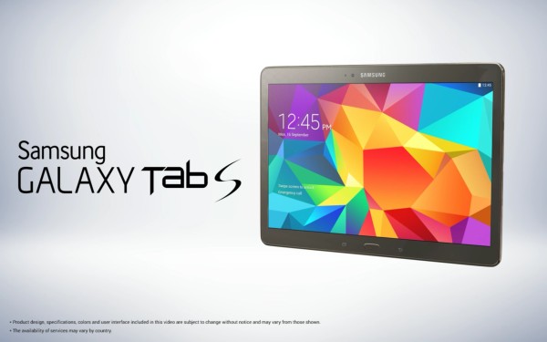 Samsung GALAXY Tab S: Neue Bilder und Verkaufsstart