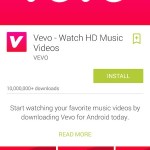 Google Play Store, Material Design