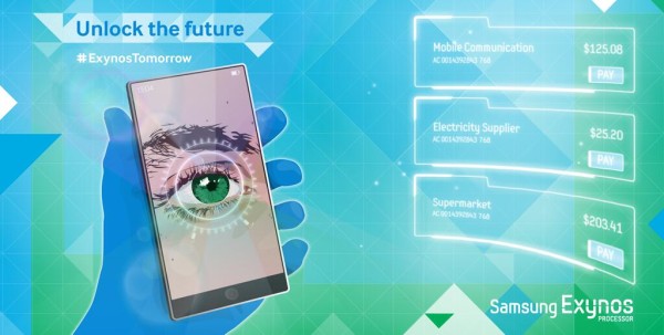Samsung Exynos kündigt Smartphone mit Iris-Scanner an