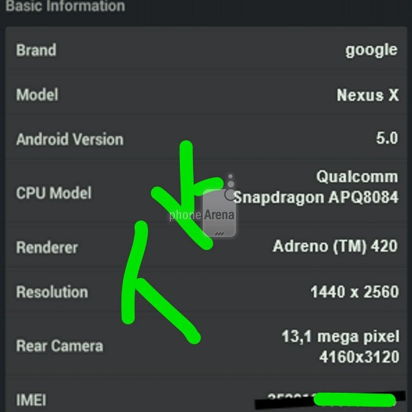 Nexus X mit Android L im AnTuTu-Benchmark aufgetaucht