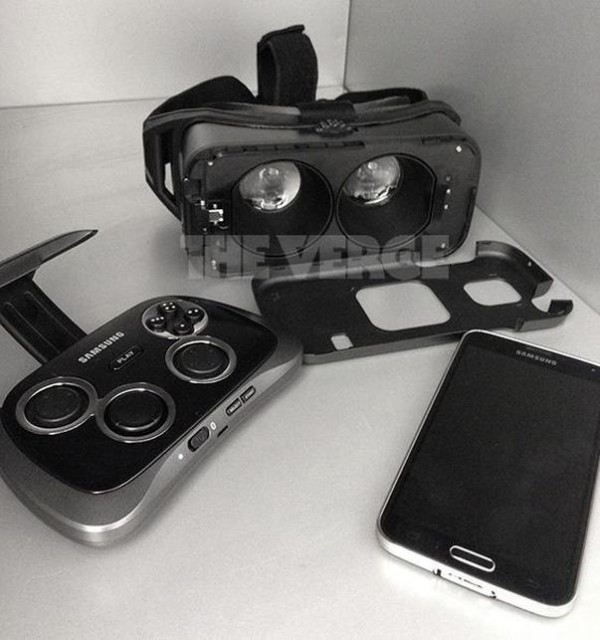 Samsung Gear VR Virtual Reality Brille aufgetaucht