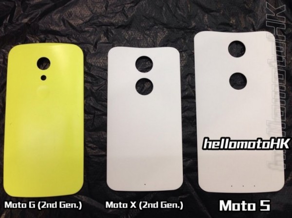 Motorola Moto S Backcover zeigt sich