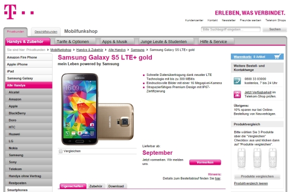 Samsung, Galaxy S5 LTE+, Samsung Galaxy S5 LTE+