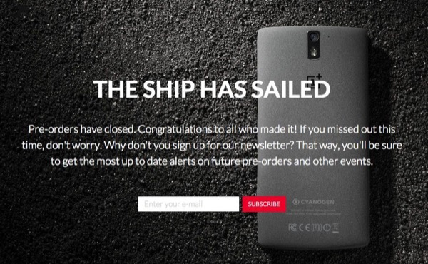 OnePlus One: Neue Vorbestellungen am 17. November