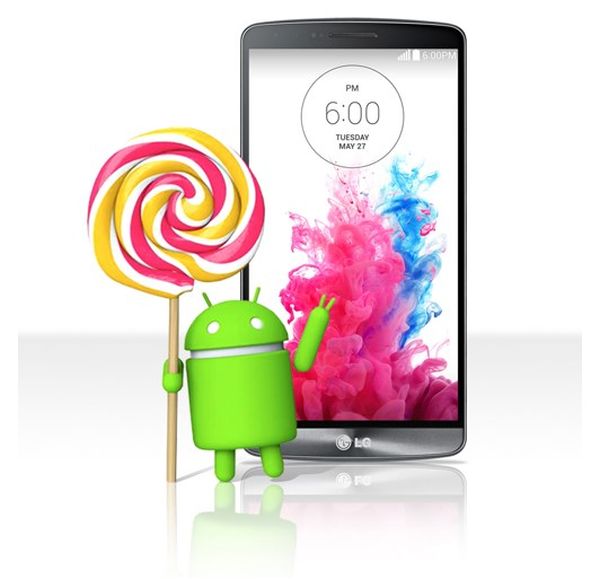 LG G3 Android Lollipop Update wird verteilt