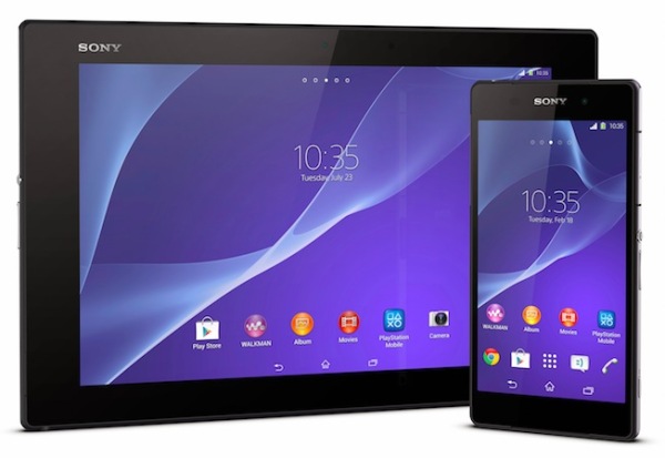 Sony Xperia Z2 & Xperia Z2 Tablet Android 4.4.4 Firmware verfügbar