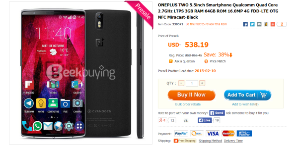 OnePlus Two Händler