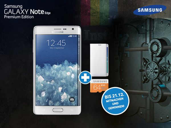 Gewinne ein Samsung Galaxy Note Edge!