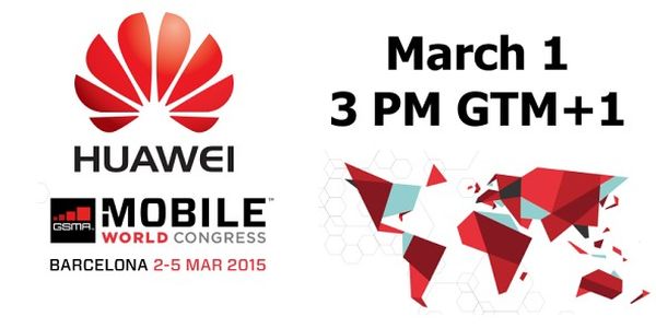 Huawei MWC 2015 Einladung