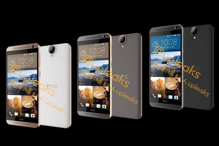 HTC One E9 Plus Pressebilder aufgetaucht