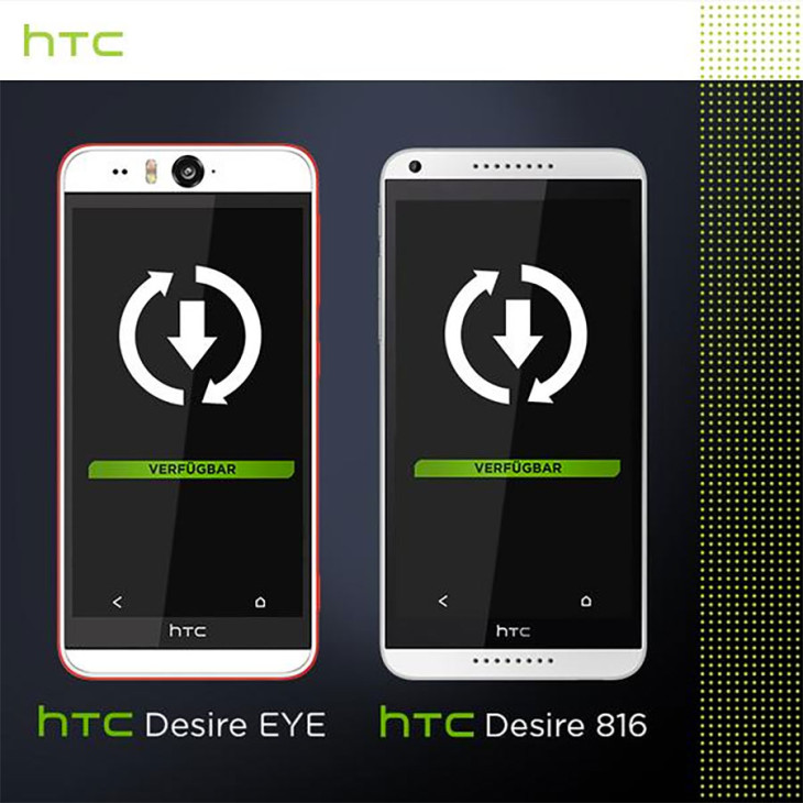 HTC Desire Android Lollipop
