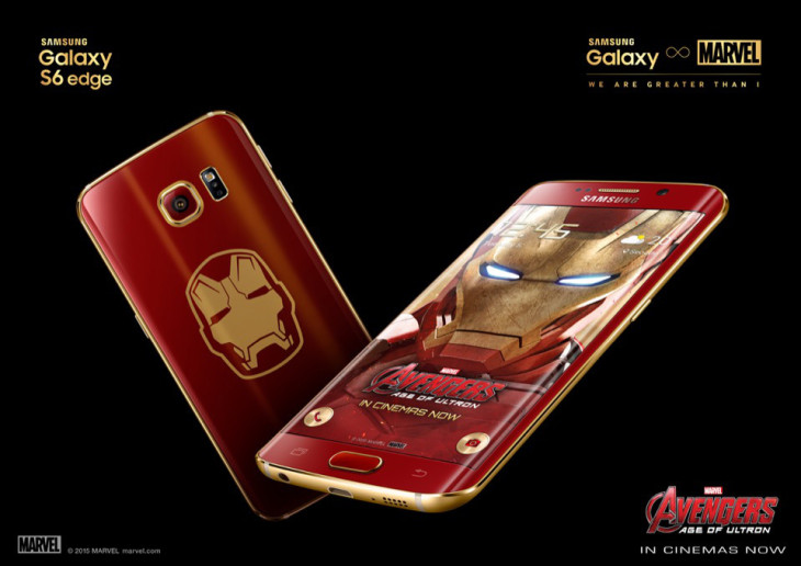 Samsung Galaxy S6 edge Iron Man Edition