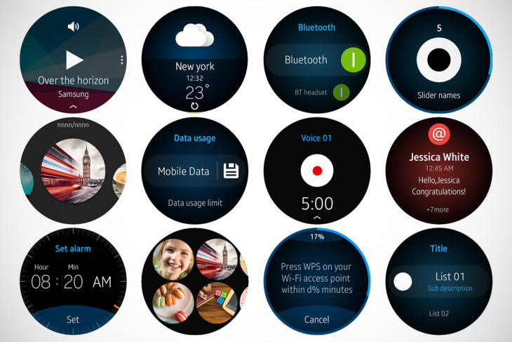 Samsung Gear A: Design und UI der runden Smartwatch durch SDK verraten