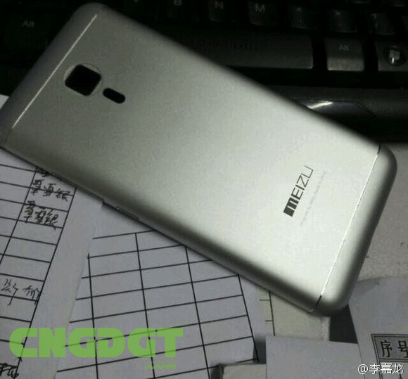 Meizu MX5: Foto der Aluminium-Rückseite geleakt