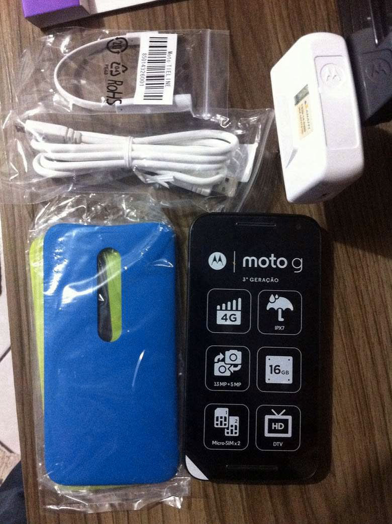 Motorola Moto G 2015 Unboxing Fotos aufgetaucht