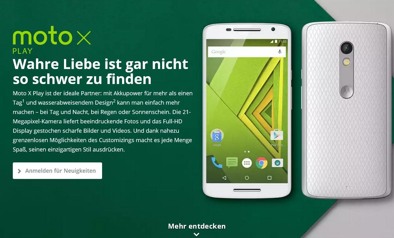 Moto X Play Android 7.1.1 Nougat Update in Deutschland verfügbar