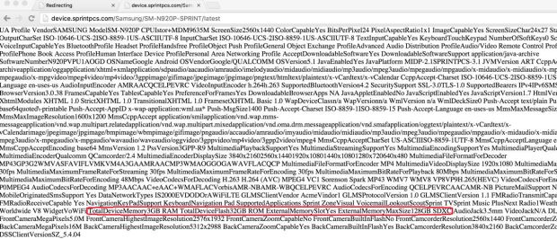 Samsung Galaxy Note 5 Specs