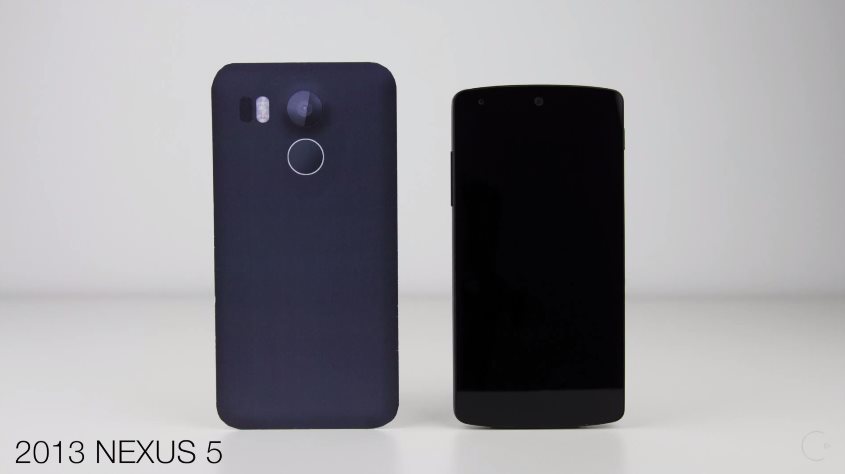 Nexus 5 2015: Größenvergleich mit anderen Smartphones
