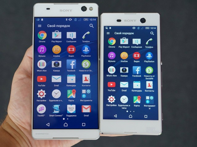 Sony Xperia C5 Ultra und Sony Xperia M5