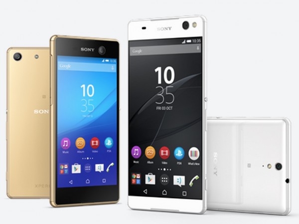 Sony Xperia C5 Ultra und Sony Xperia M5 Produktbild