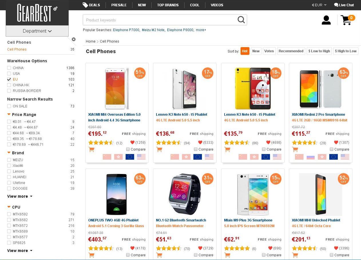 GearBest Online Shop