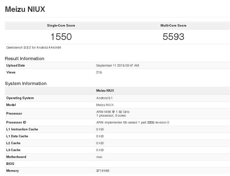 Meizu Pro 5 Android Smartphone