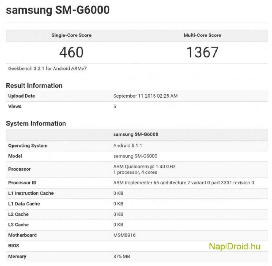 Samsung Galaxy Mega On im Benchmark aufgetaucht