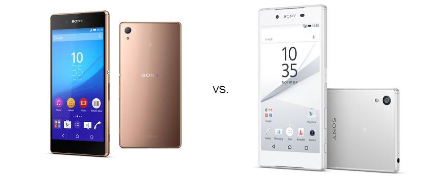 Sony Xperia Z5 vs. Sony Xperia Z3+ Android Smartphones