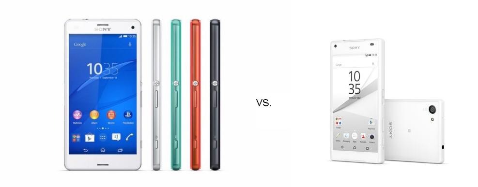 Sony Xperia Z5 Compact vs. Sony Xperia Z3 Compact Android Smartphones