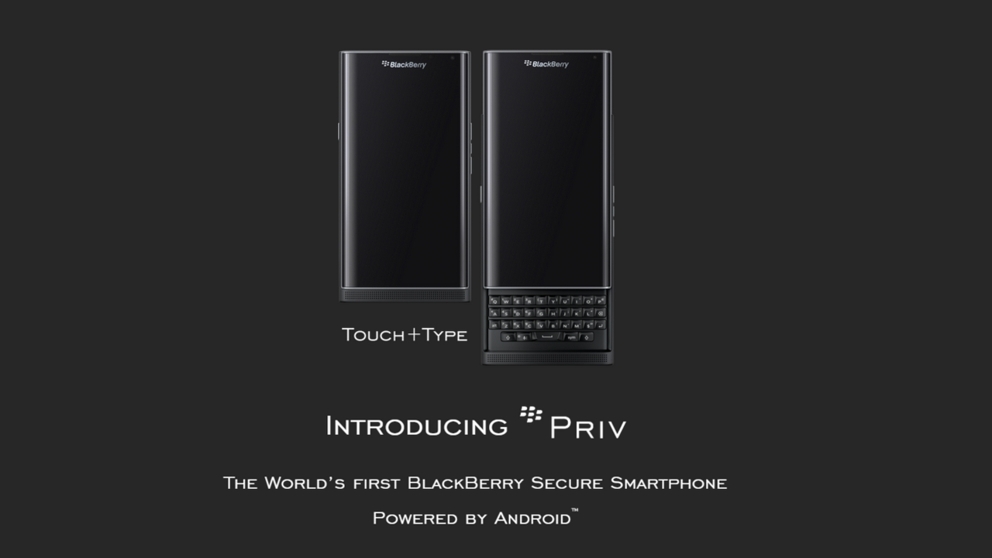 BlackBerry Priv Android Smartphone