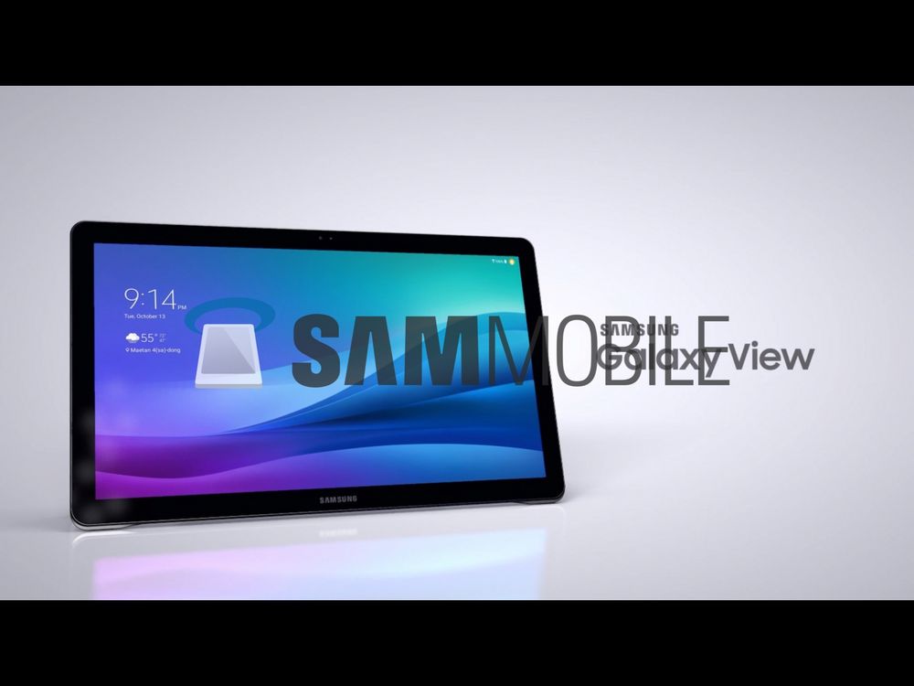 Samsung Galaxy View Android Tablet