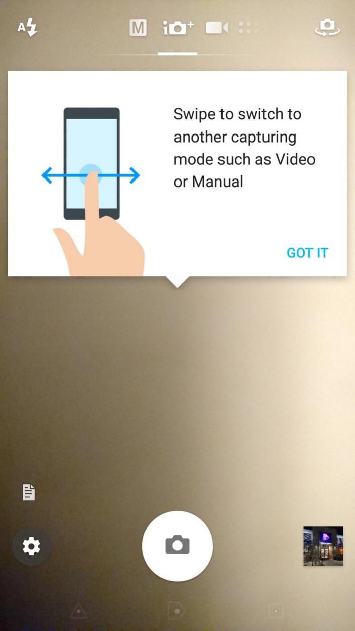 Sony Xperia Z5 Reihe Kamera App