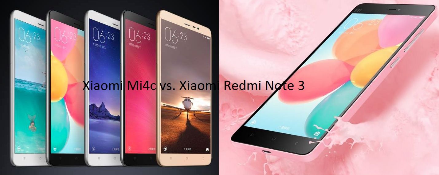 Xiaomi Mi4c vs. Xiaomi Redmi Note 3 [Sponsored]