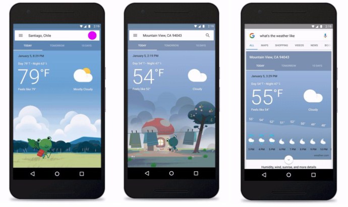 Google Wetter