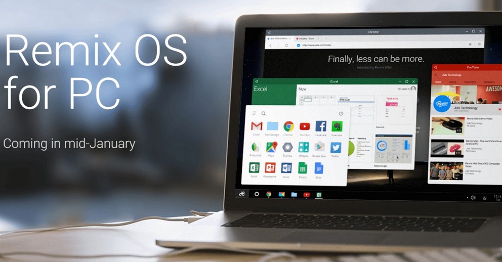 Jide Remix OS 2.0 Ankündigung