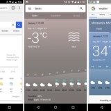 Google Now Wetter