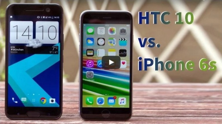HTC 10 vs. iPhone 6s [Video]
