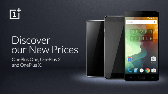 OnePlus 2 und OnePlus X im Preis gesenkt