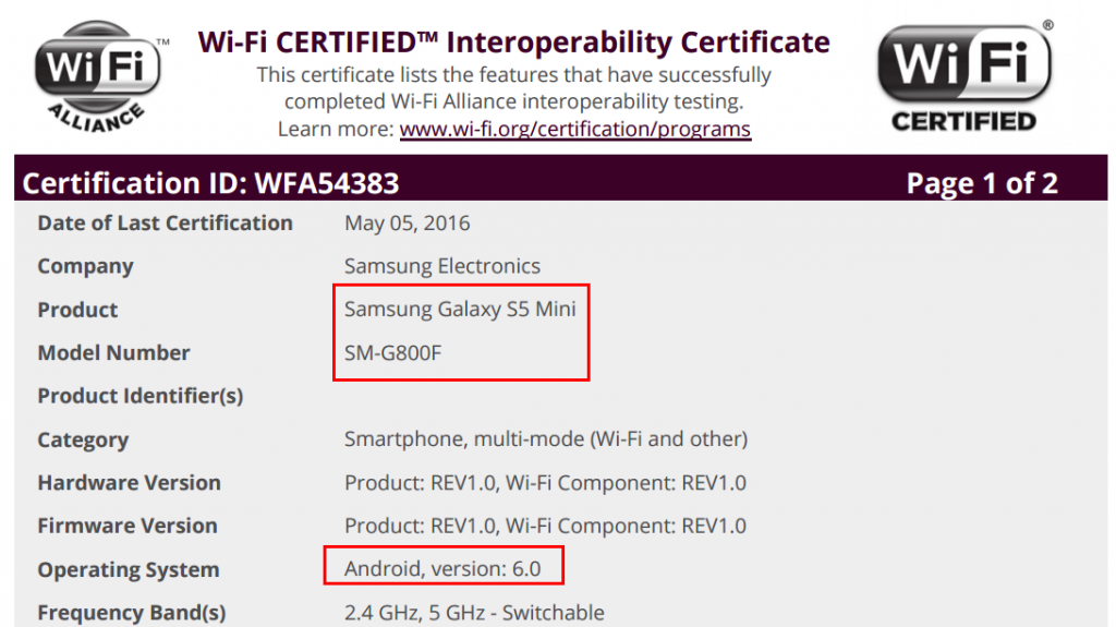 Samsung Galaxy S5 Mini Android Smartphone