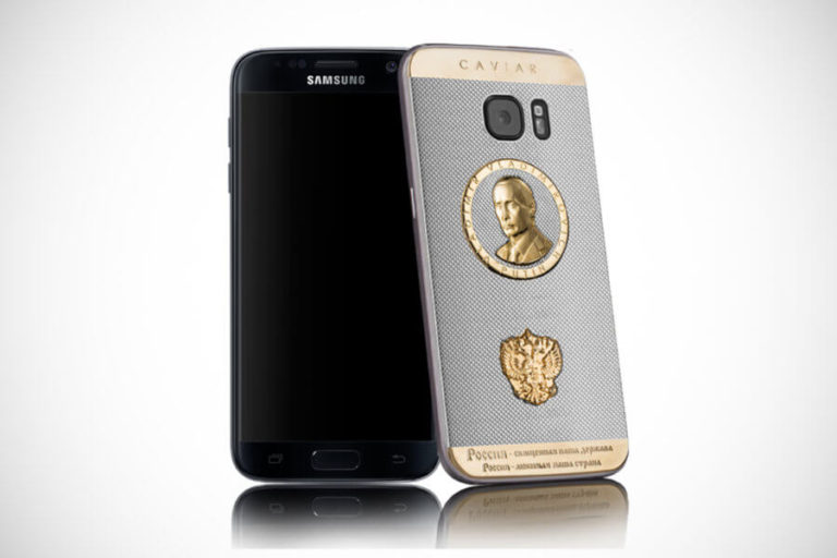 Samsung Galaxy S7 in der goldenen Putin Edition verfügbar