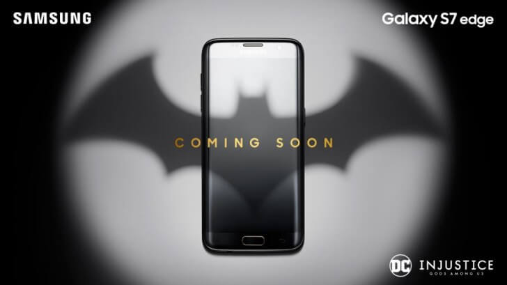 Samsung Galaxy S7 edge Batman-Edition angekündigt