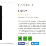 OnePlus 3 Android Smartphone