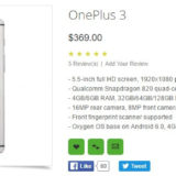 OnePlus 3 Android Smartphone