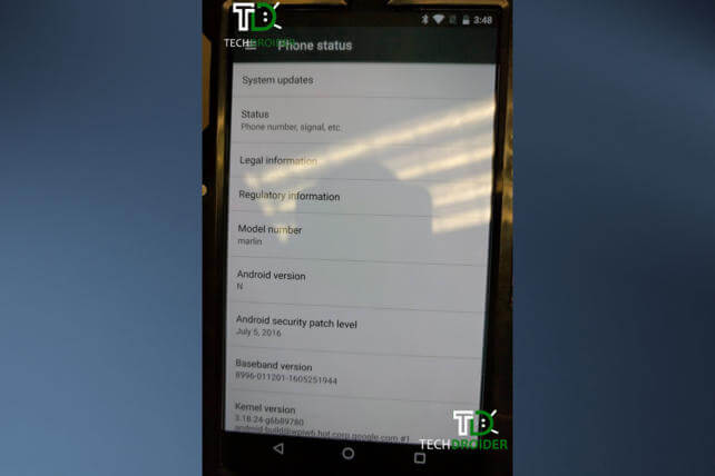HTC Nexus Marlin Android Smartphone