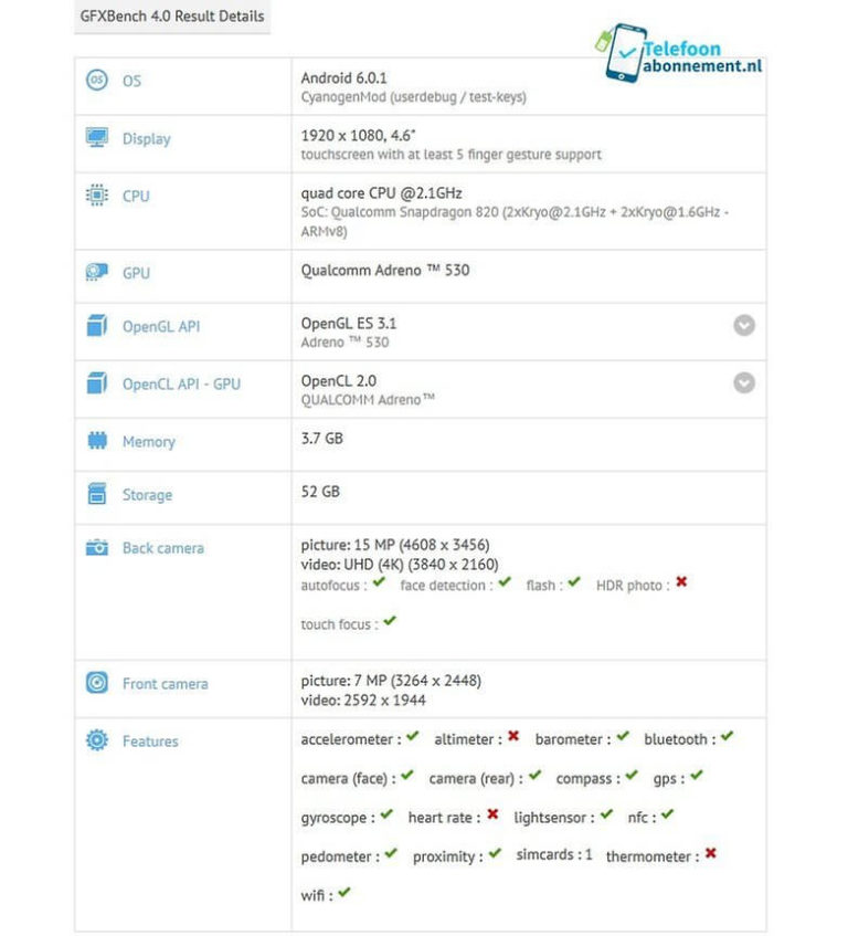 Sony Xperia X Compact-Benchmark bestätigt Spezifikationen