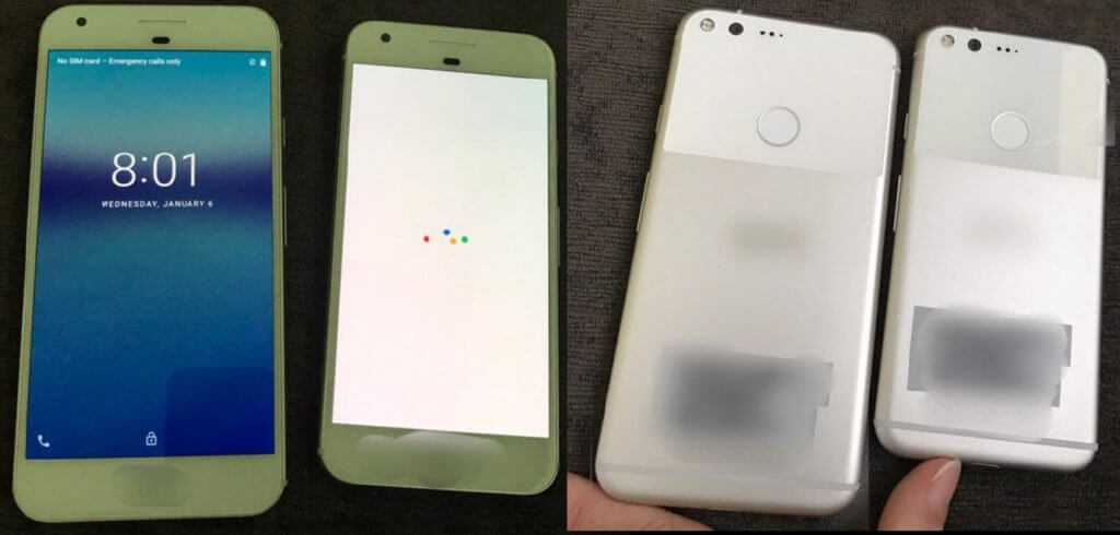 Google Pixel und Google Pixel XL Android Smartphones