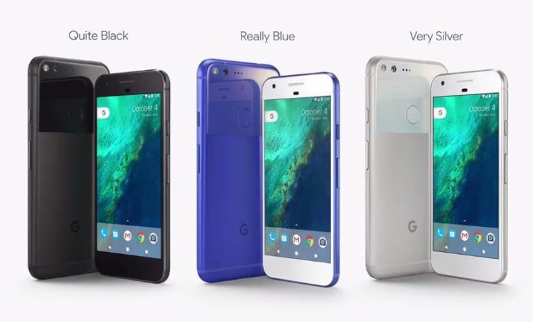 Google Pixel und Pixel XL Android Smartphones